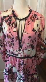 Veronica Beard Cid Tiered Floral Dress - Image 2
