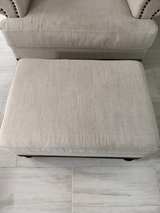 Oversized Chair and Ottoman with storage - Image 7