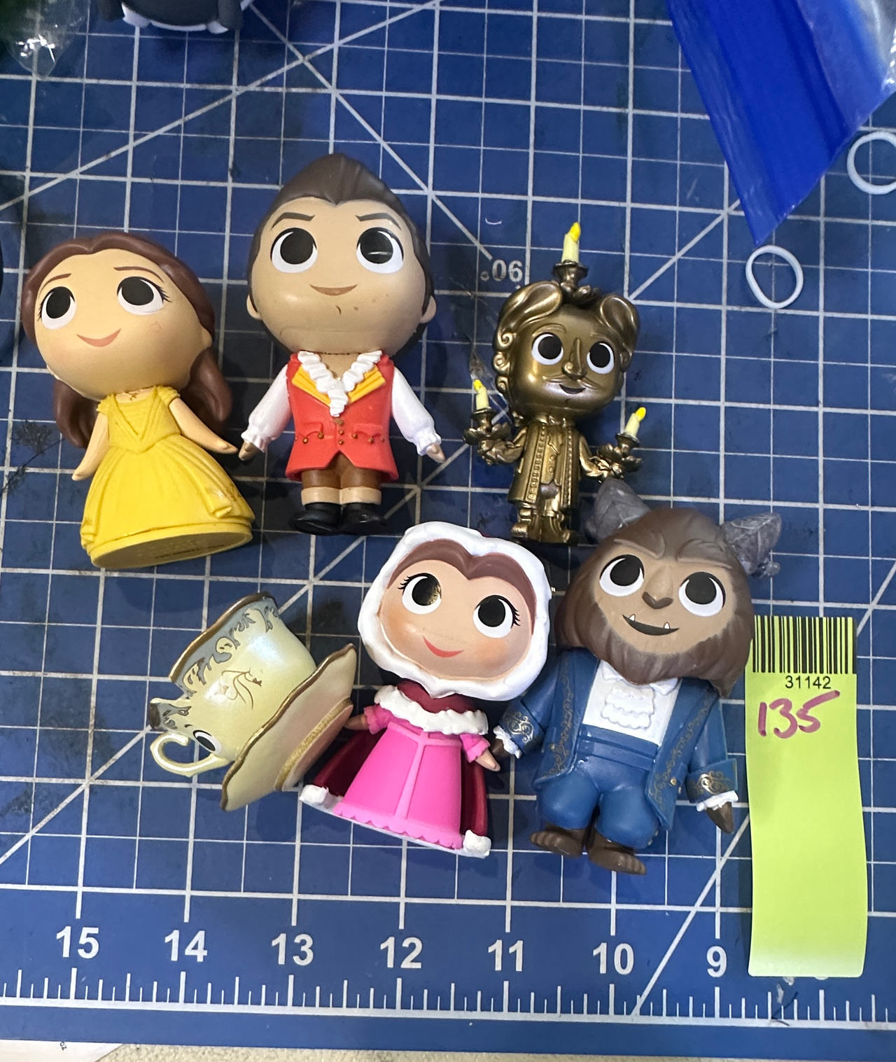Funko Disney Beauty and the Beast Figure Collection. 6 pcs