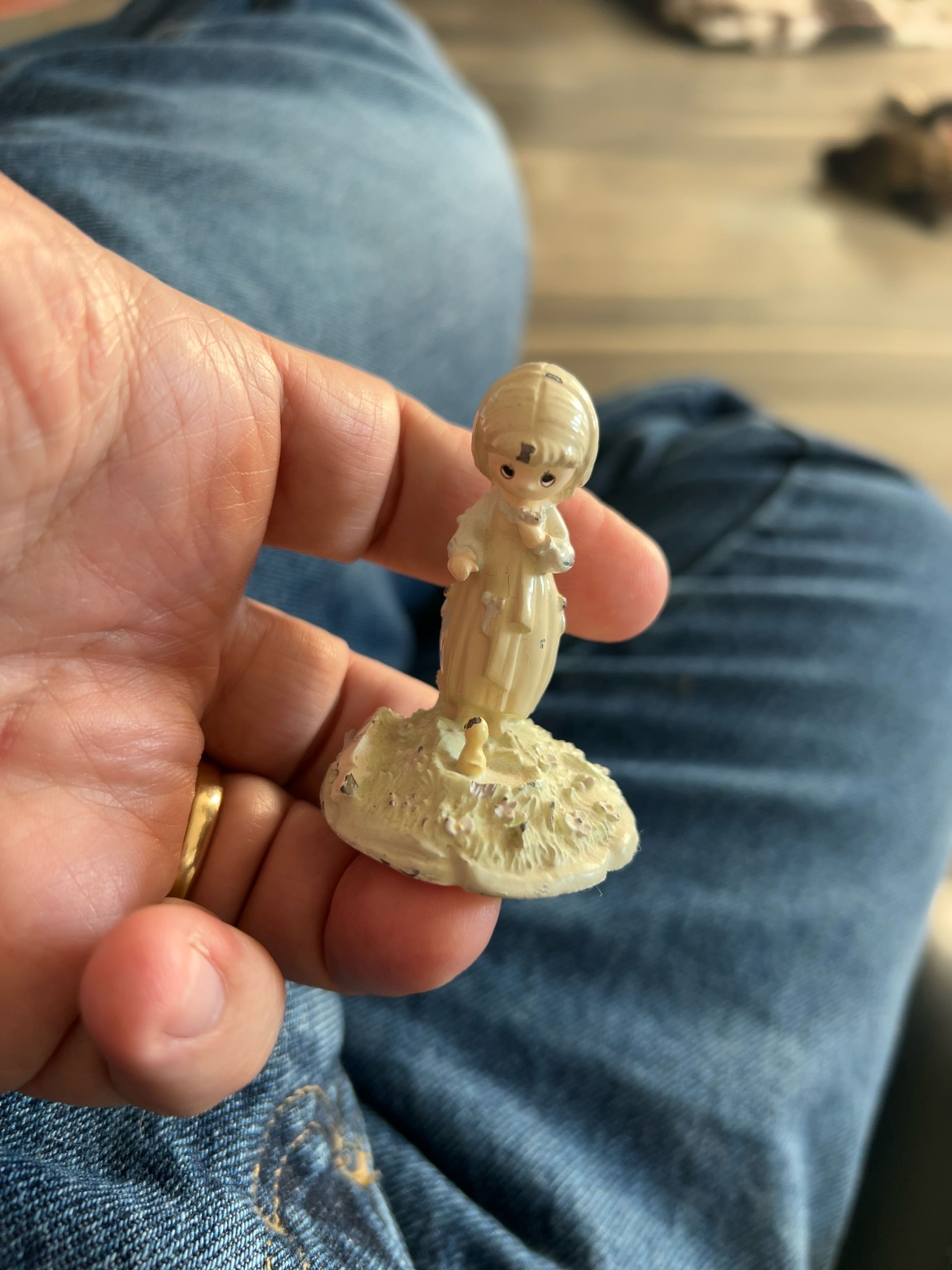 Precious Moments Summer's Joy Pewter Figurine