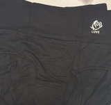Women's High Waisted Cotton Briefs with Rose Logo - 4 Pack - Image 1
