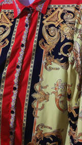 Vintage Dashiki African Women's Dress - Image 2