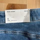 American Eagle Stretch Denim Mom Shorts - Image 4