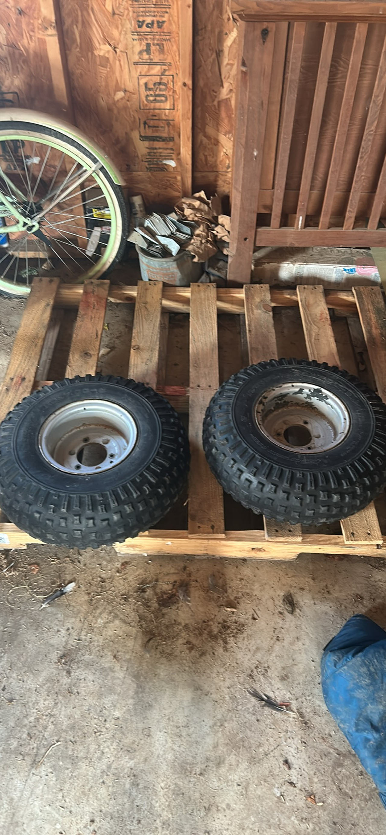ATV tires with rims