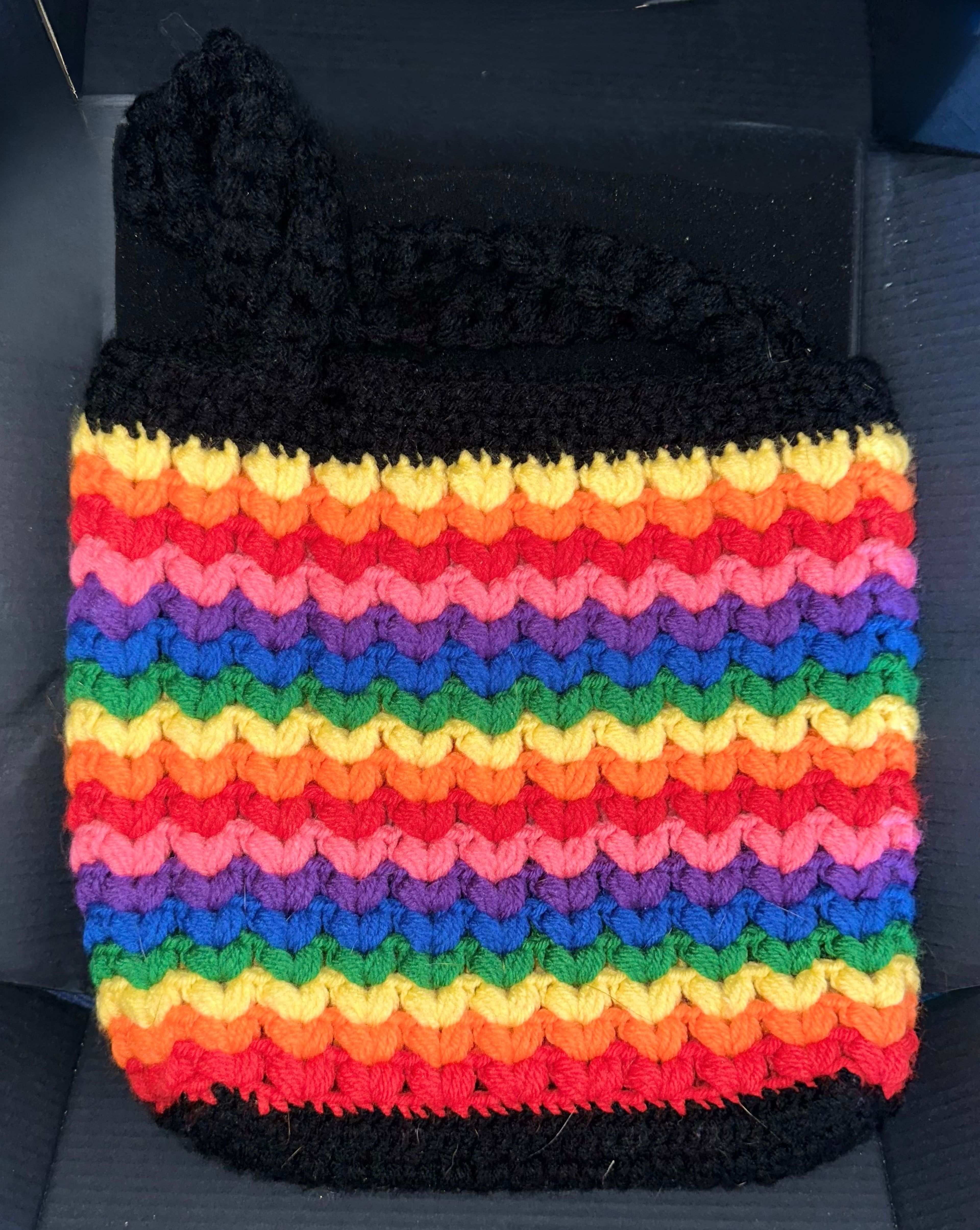 Handmade Crochet Tote Bag - Image 3