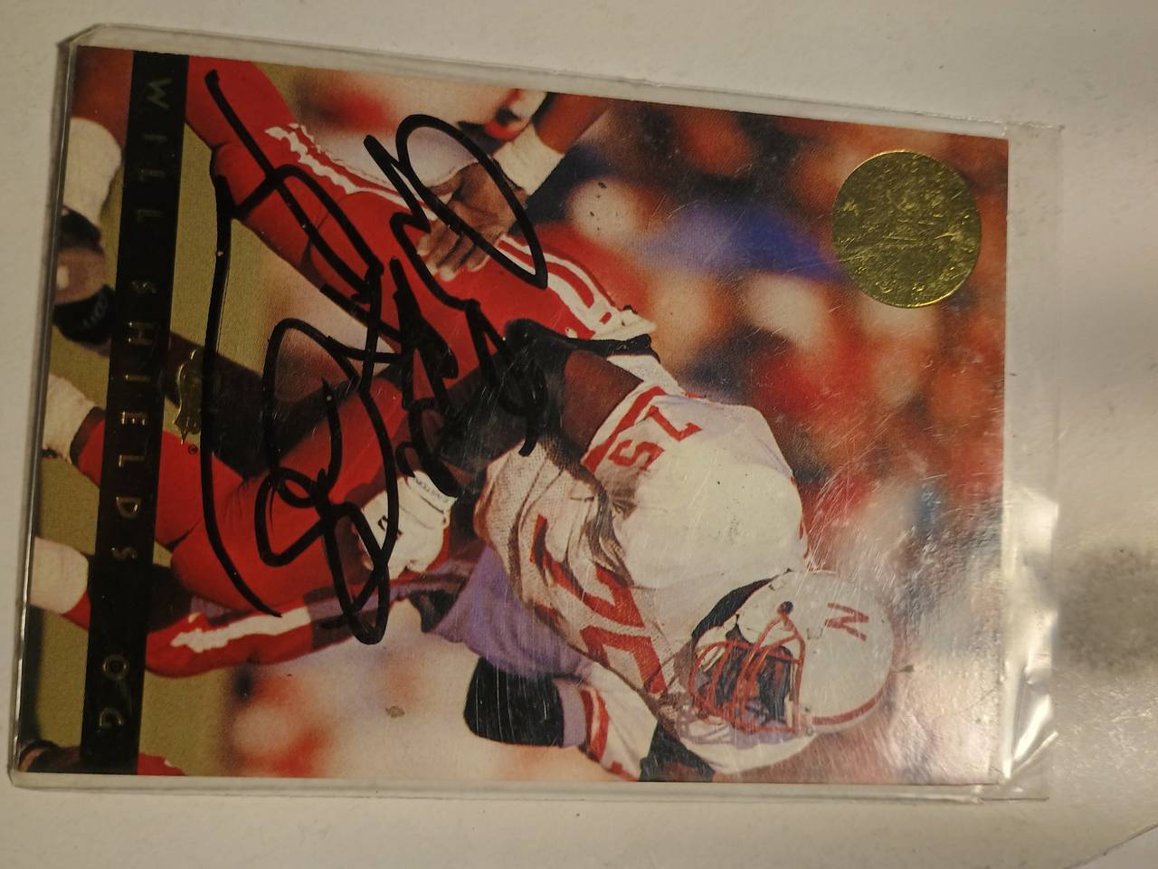 1993 Classic Football Will Shields #101 Autographed Card