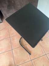 Adjustable Folding TV Tray Table Black - Image 2