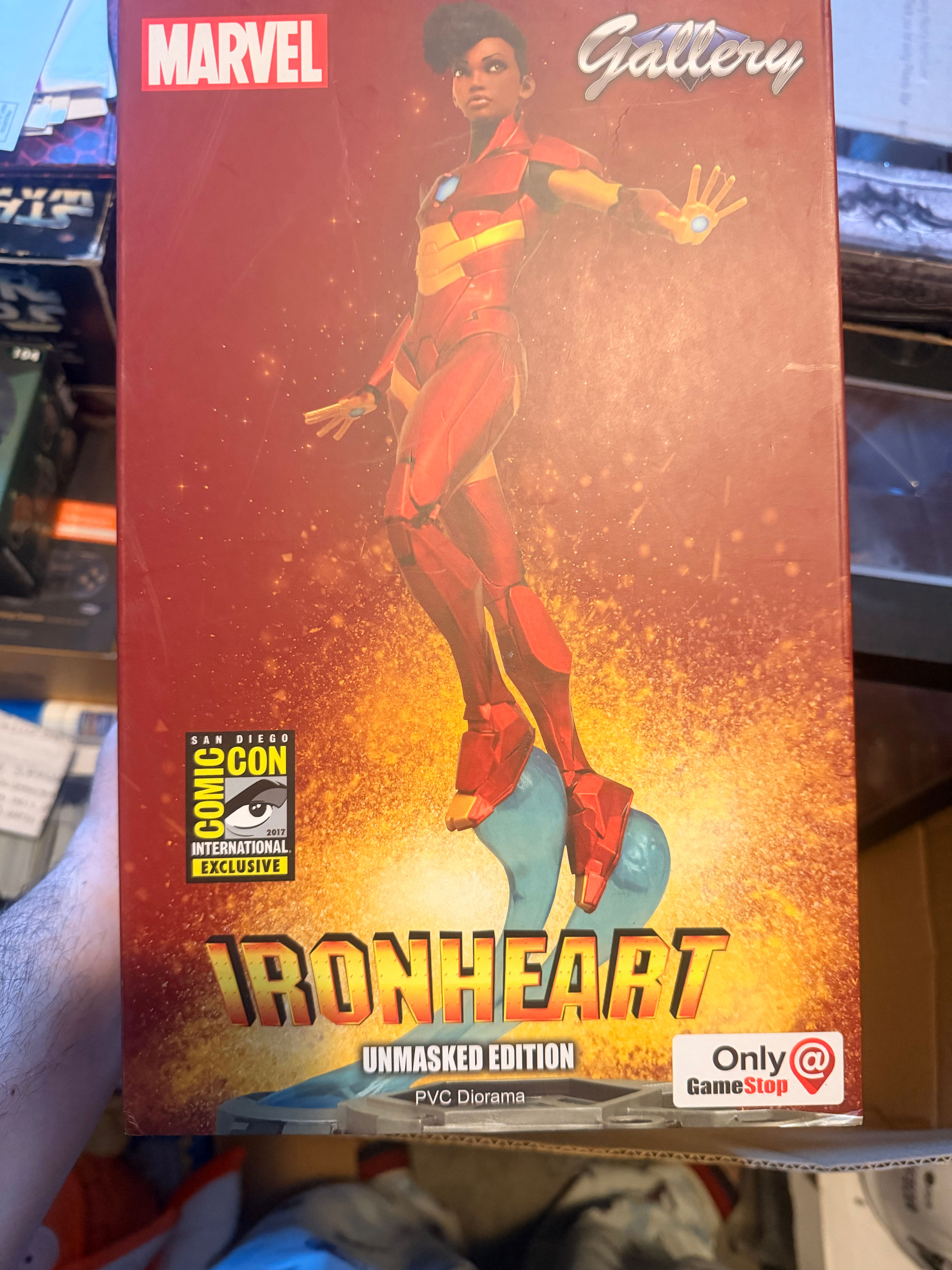 Diamond Select Toys Marvel Gallery Ironheart Unmasked SDCC 2019 Exclusive