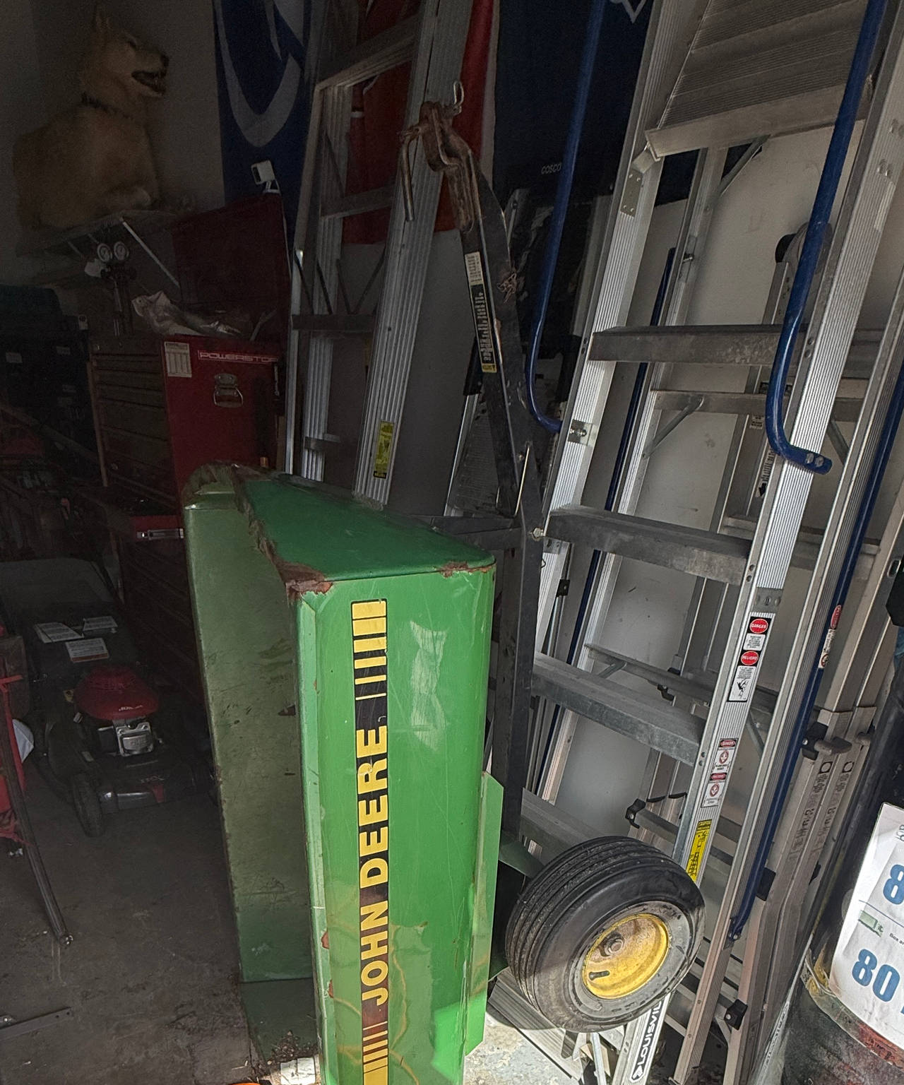 John Deere Steel Dump Cart
