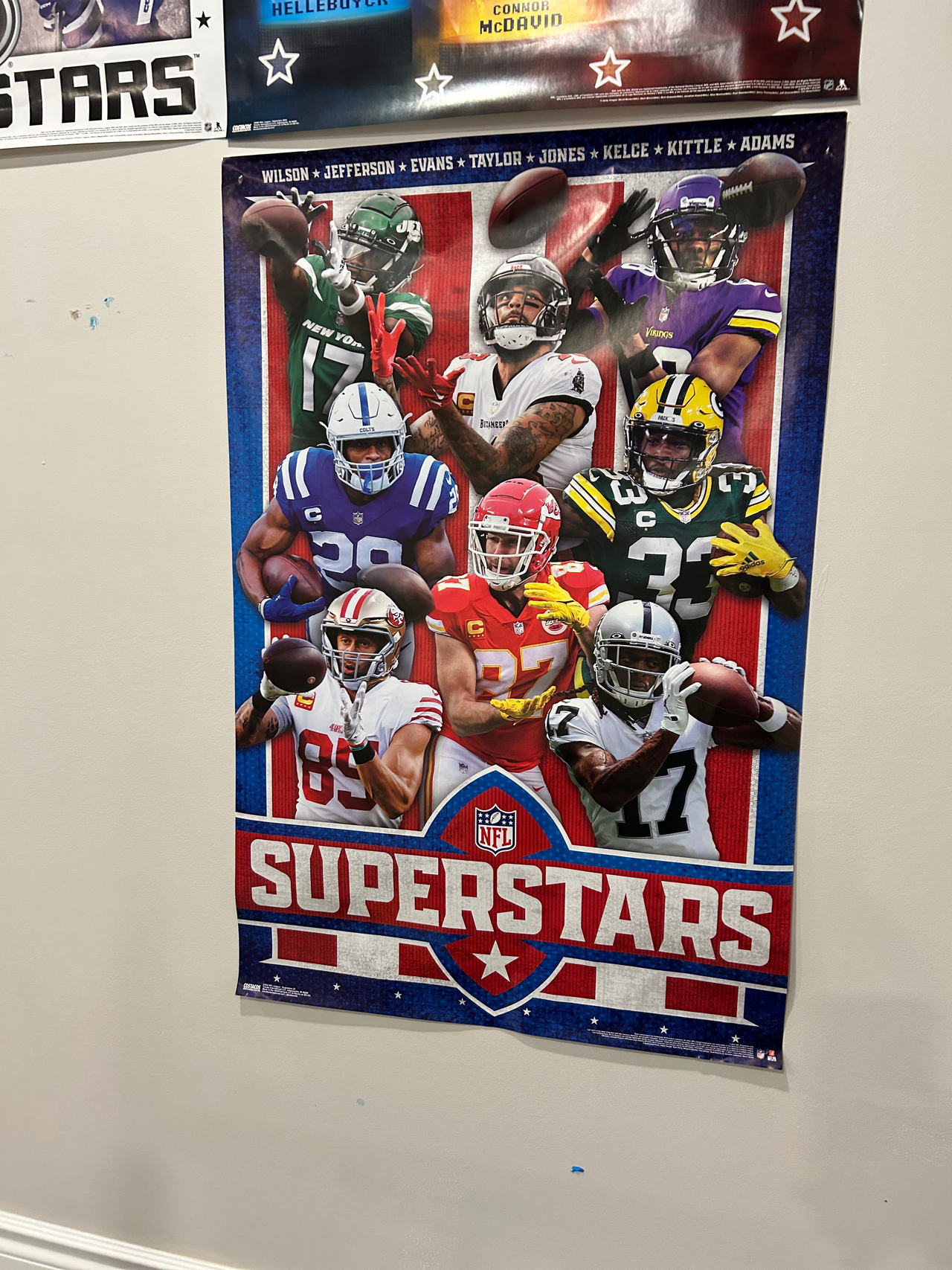 NFL Superstars Poster