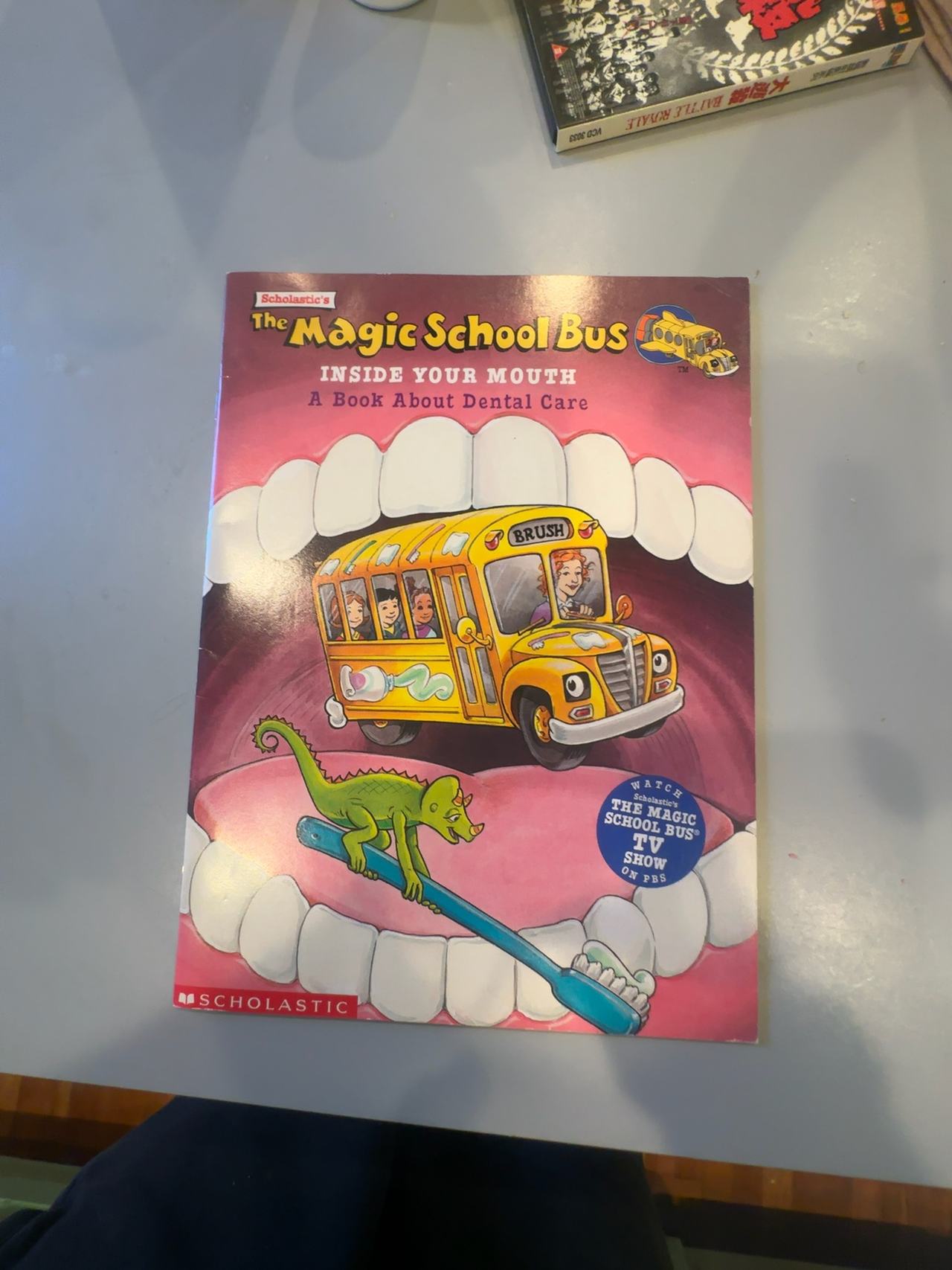 Scholastic Magic School Bus Inside Your Mouth Activity Book
