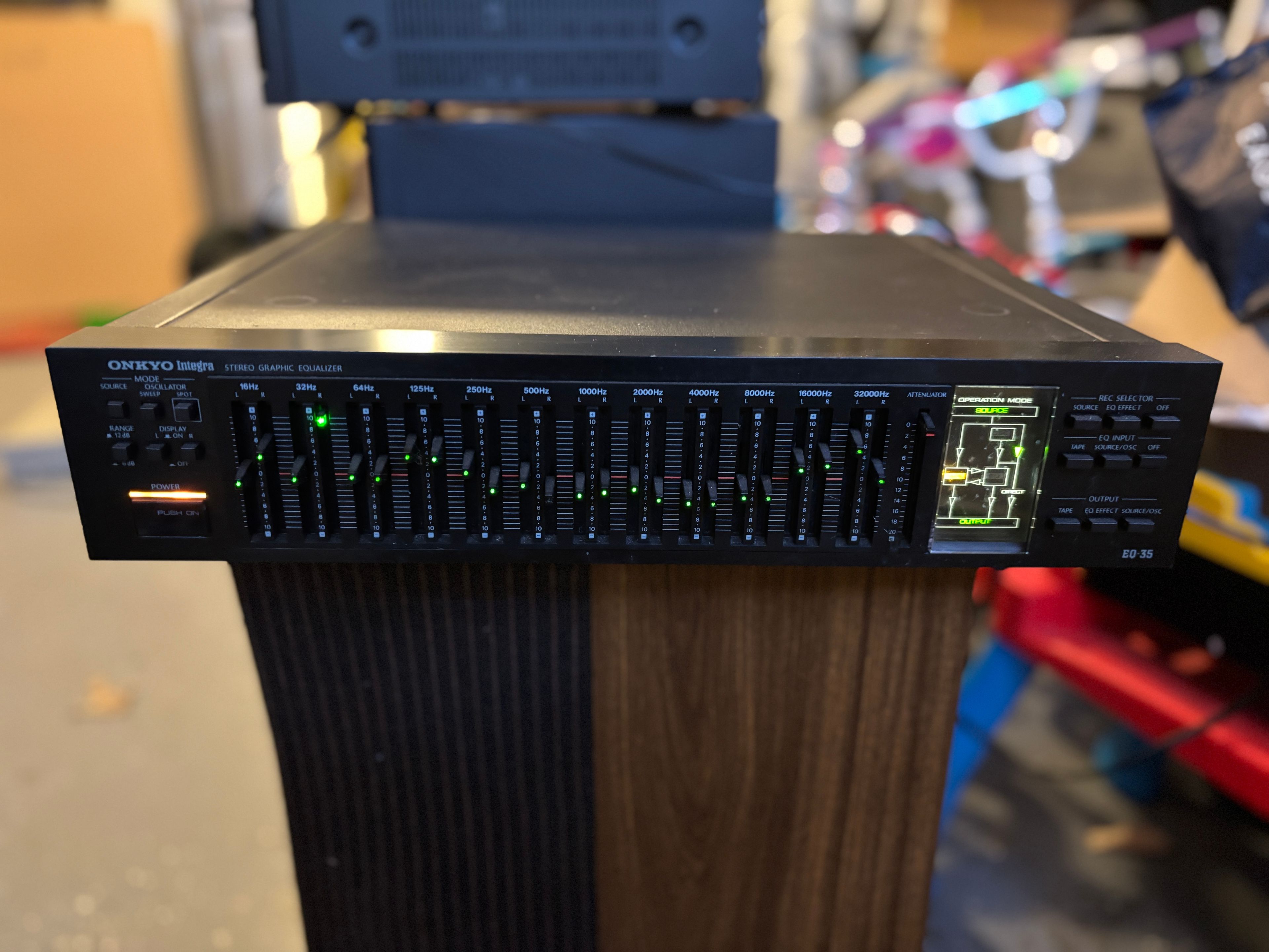 Onkyo Integra EQ-35 Stereo Graphic Equalizer - Image 2