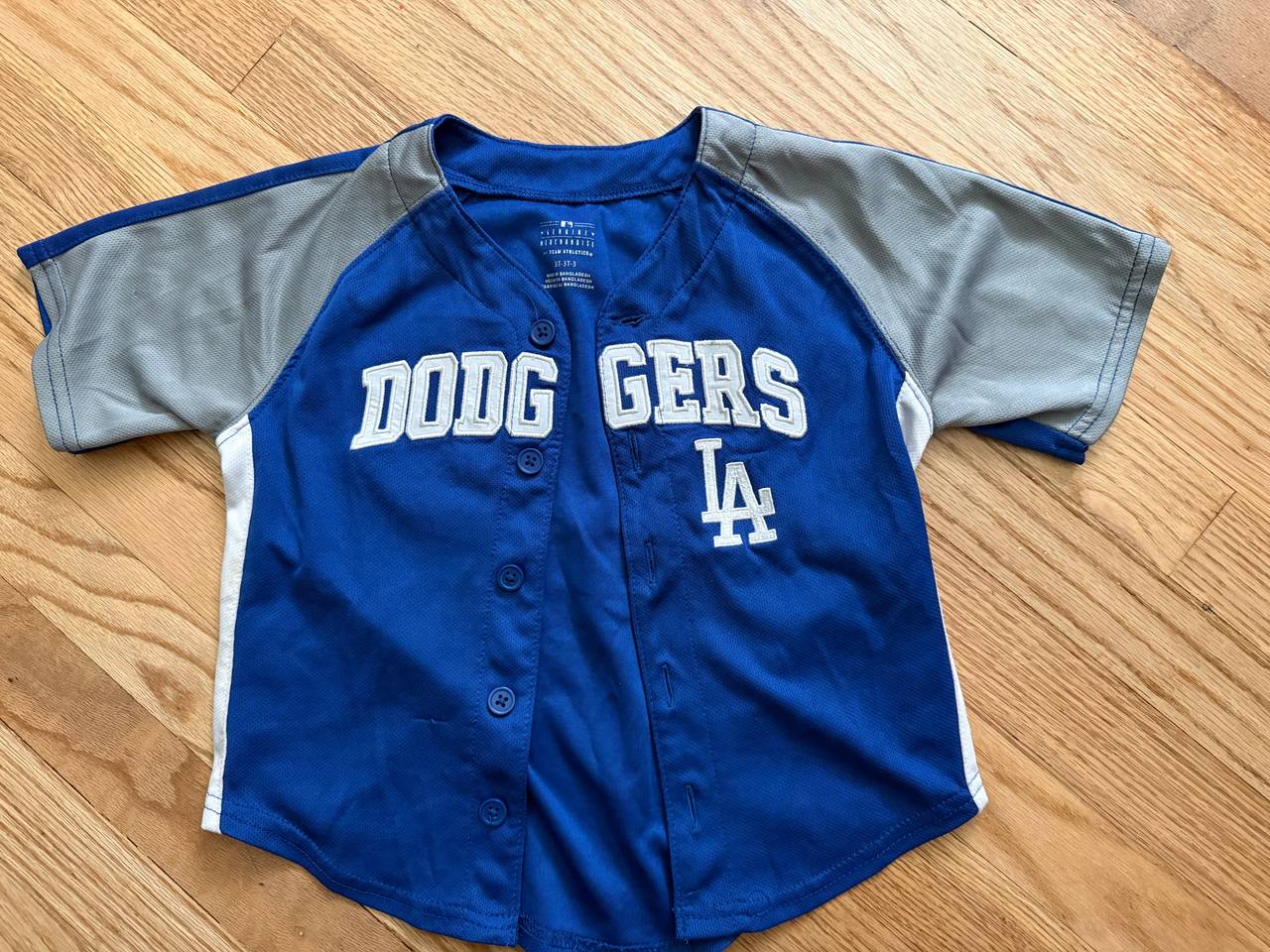 MLB Los Angeles Dodgers Toddler Baseball Jersey