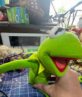 Disney Muppets Kermit the Frog Hand Puppet. 207 - Image 1