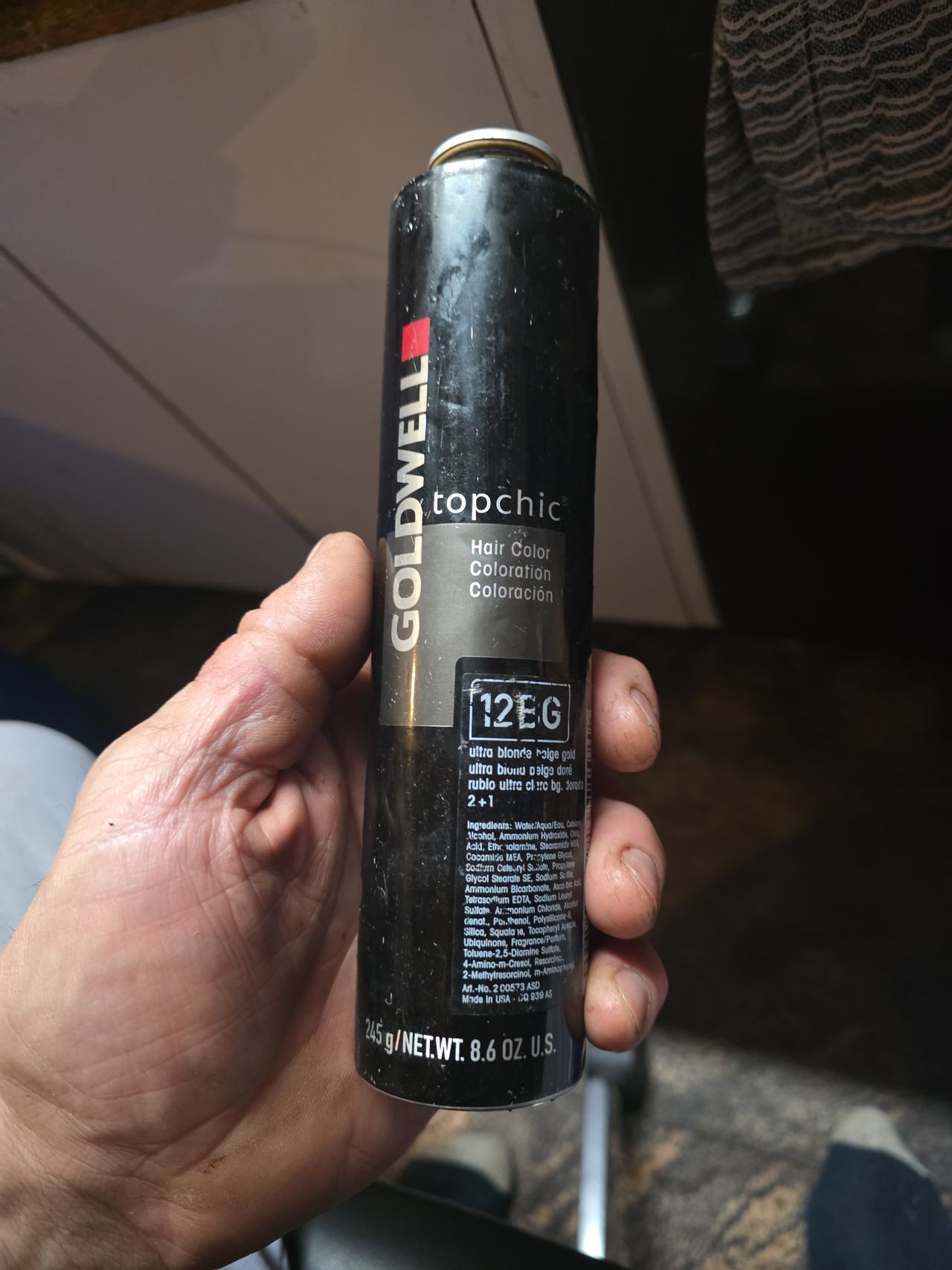 Goldwell Topchic Hair Color Coloration 12EG Ultra Blonde Beige Gold