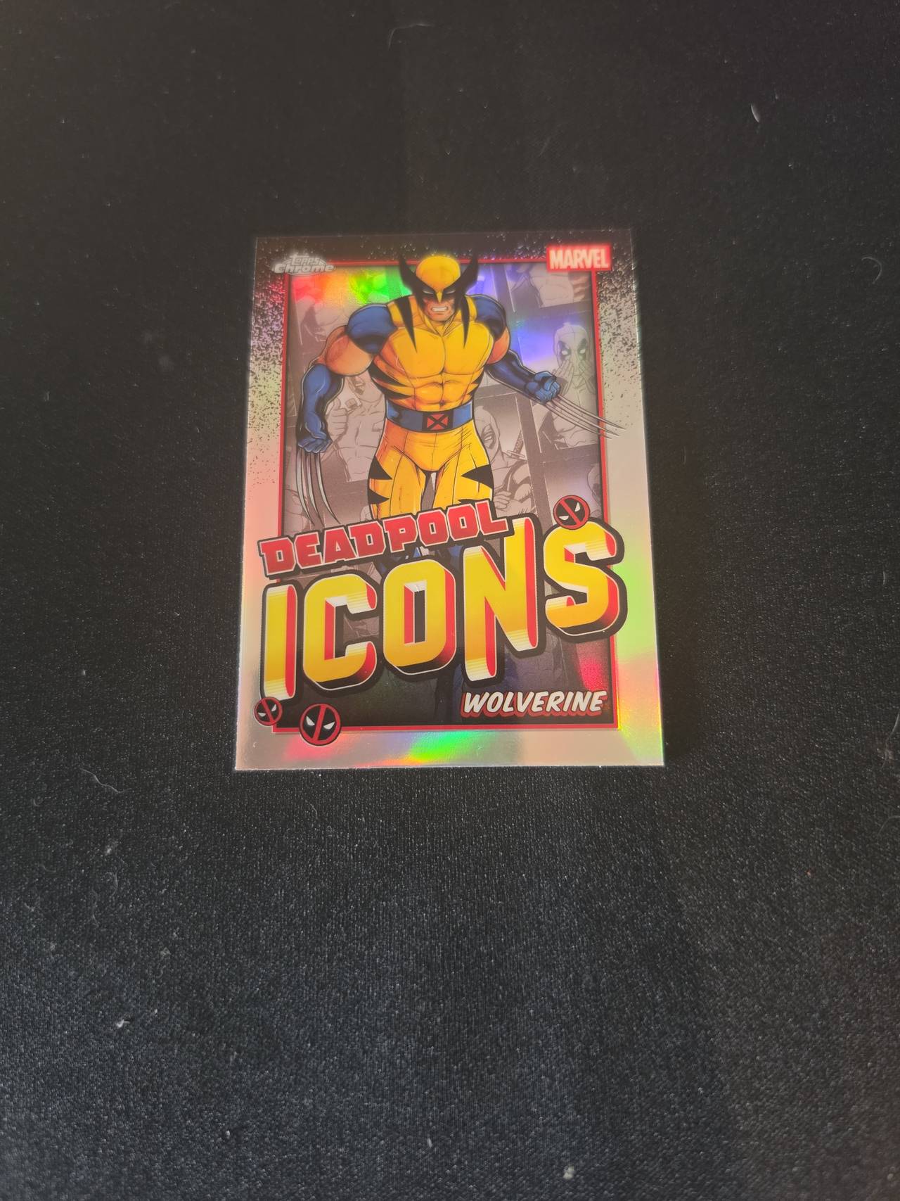 2024 Topps Chrome Marvel Deadpool Icons Wolverine #I-10