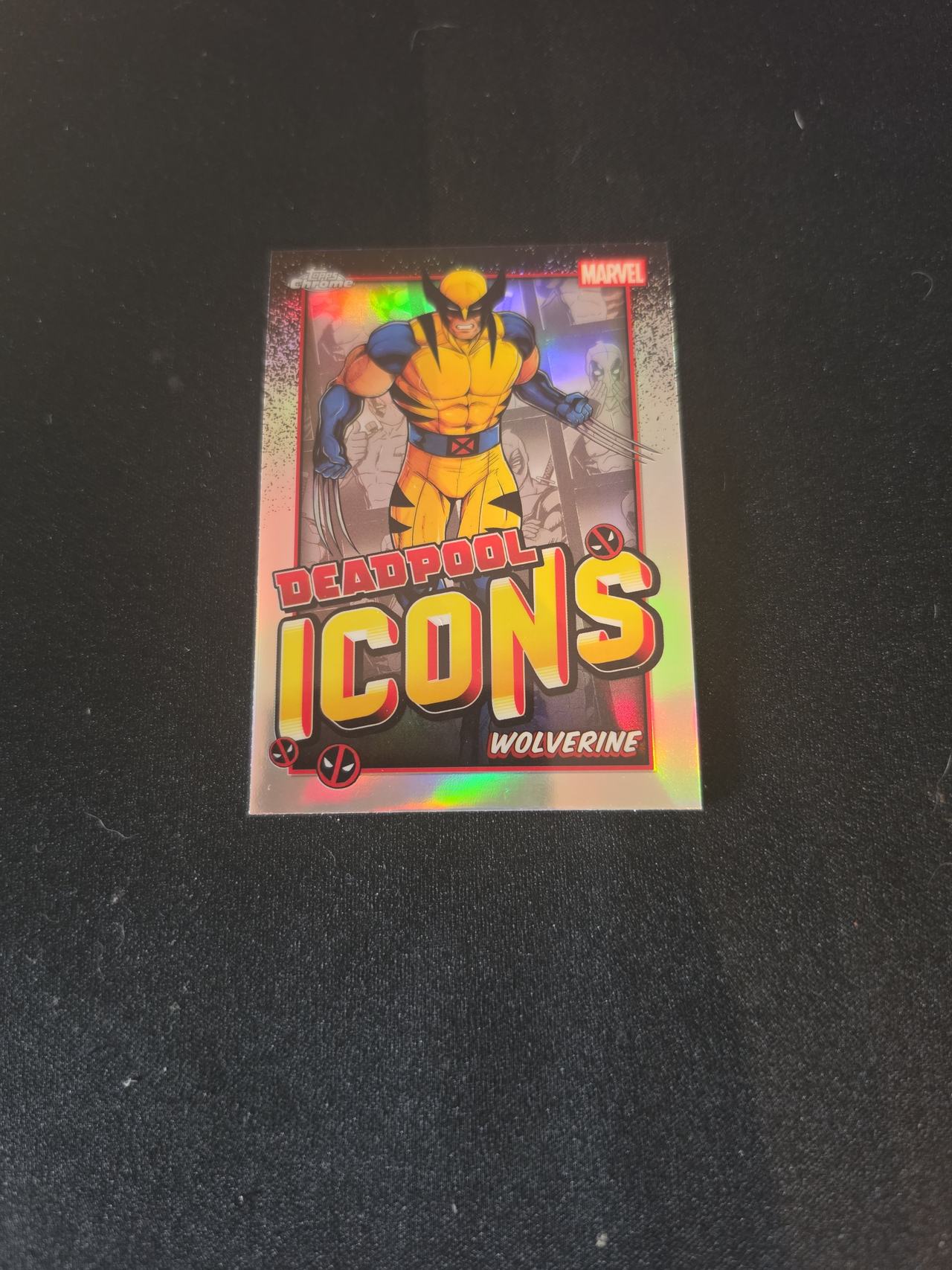 2024 Topps Chrome Marvel Deadpool Icons Wolverine #I-10