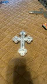 Antique Russian Large Blessing Cross 19th Century - Image 1
