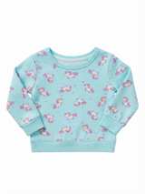 Garanimals Toddler Girls Unicorn Print Sweatshirt sz 18 Months - Image 2