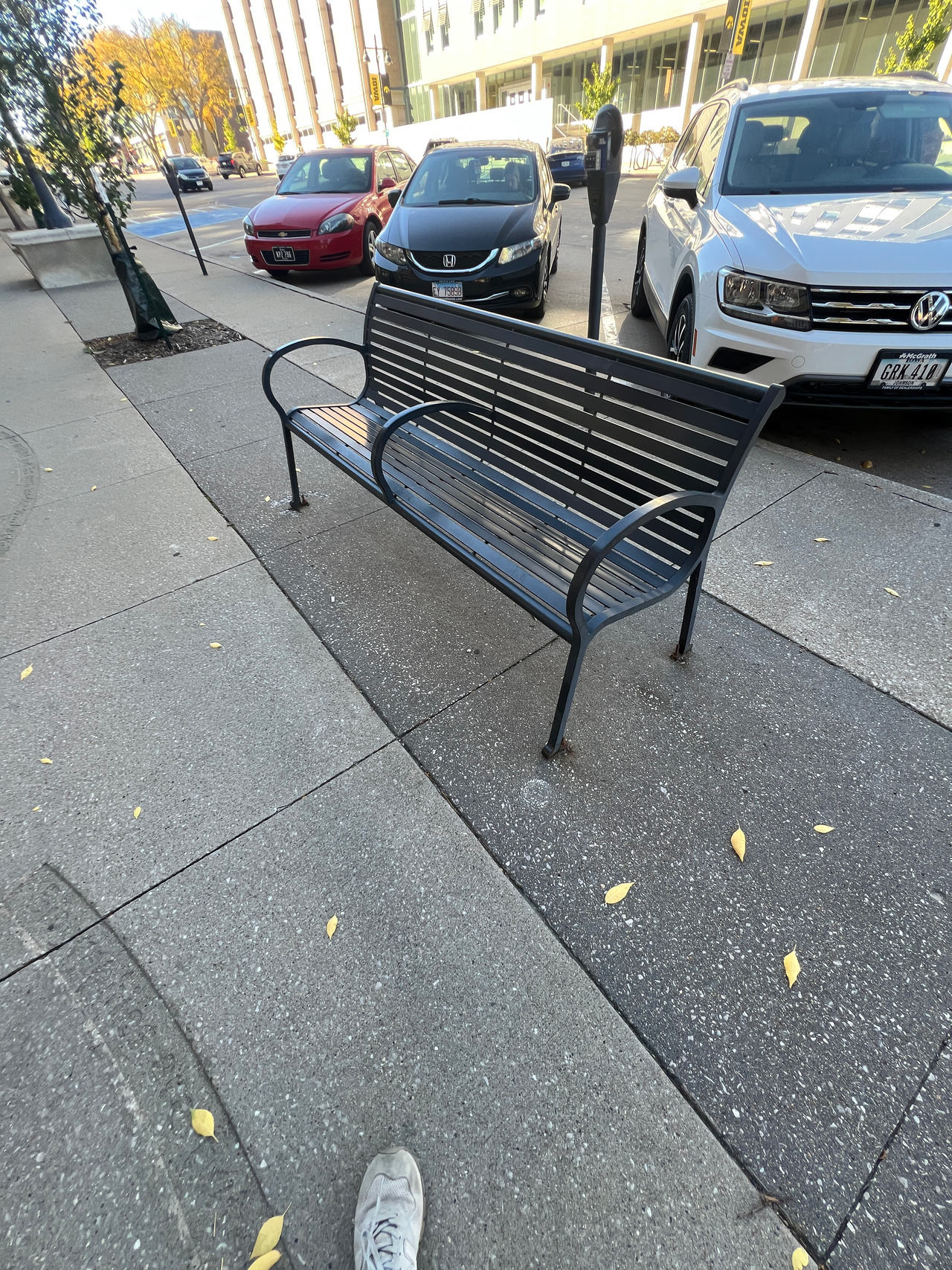 Metal Outdoor Park Bench
