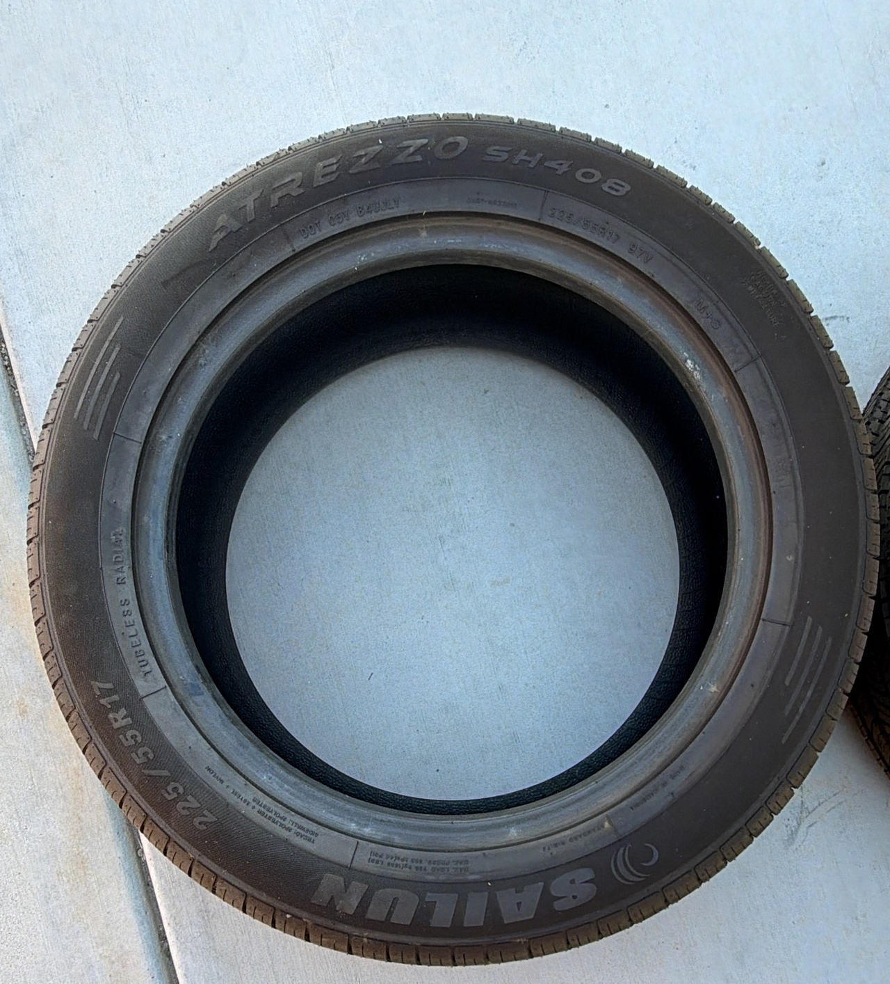 Two Sailun Atrezzo SH408 225/55R17 Tires new