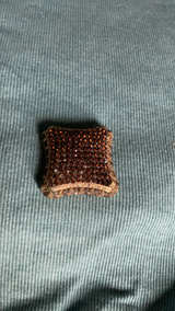 Capri Vintage Gold Tone Brooch - Image 2