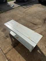 Rustic Farmhouse Entryway Bench with Storage Shelf - Image 2