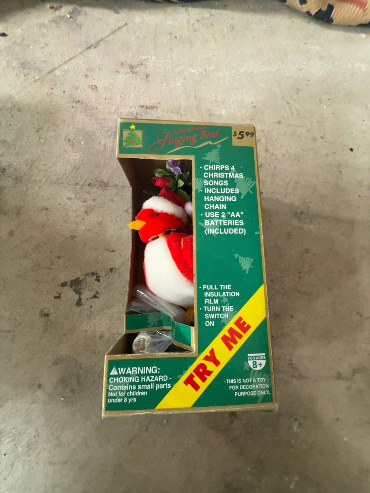 Target Wondershop Featherly Friends Dapper Santa Christmas Bird Figurine