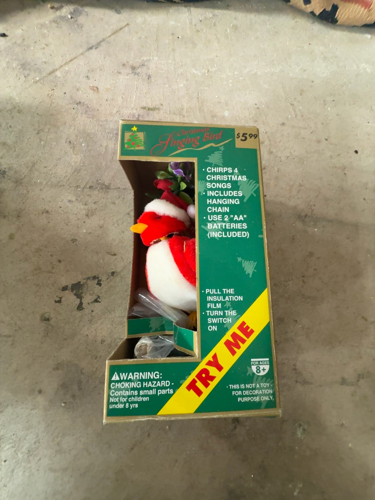 Target Wondershop Featherly Friends Dapper Santa Christmas Bird Figurine