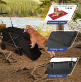 REDCAMP Folding Dog Wagon Black - Image 3