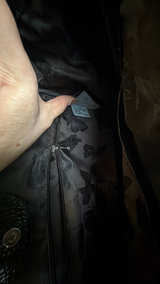 Longchamp Roseau Tote Black Croc-Embossed Leather - Image 6