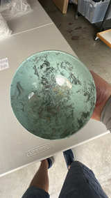 Sascha Brastoff "Surf Ballet" footed bowl - Image 4