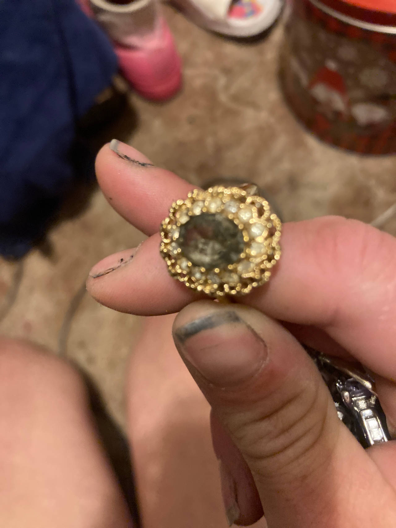Vintage Costume Jewelry Ring