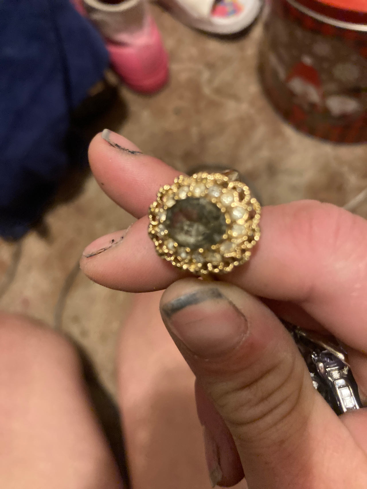 Vintage Costume Jewelry Ring