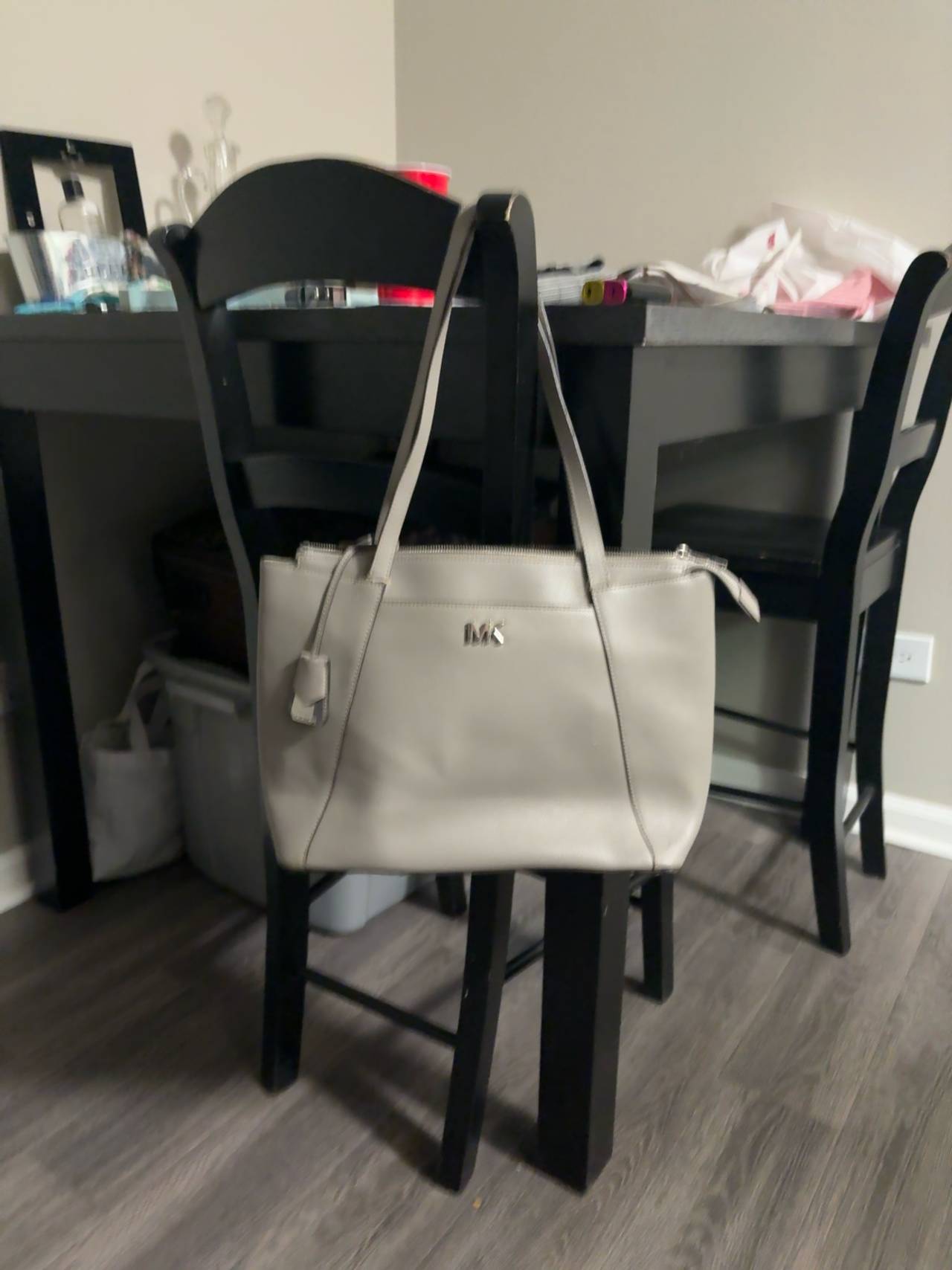 Michael Kors Maddie Medium Leather Tote
