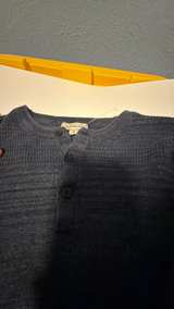 Men's Long Sleeve Henley Shirt - Image 2