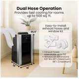 Whynter Portable AC 14,000 BTU DUAL HOSE - BRAND NEW - Image 1