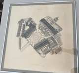J.H. Aronson Il Campidoglio Artist Proof Etching 1972 - Image 7