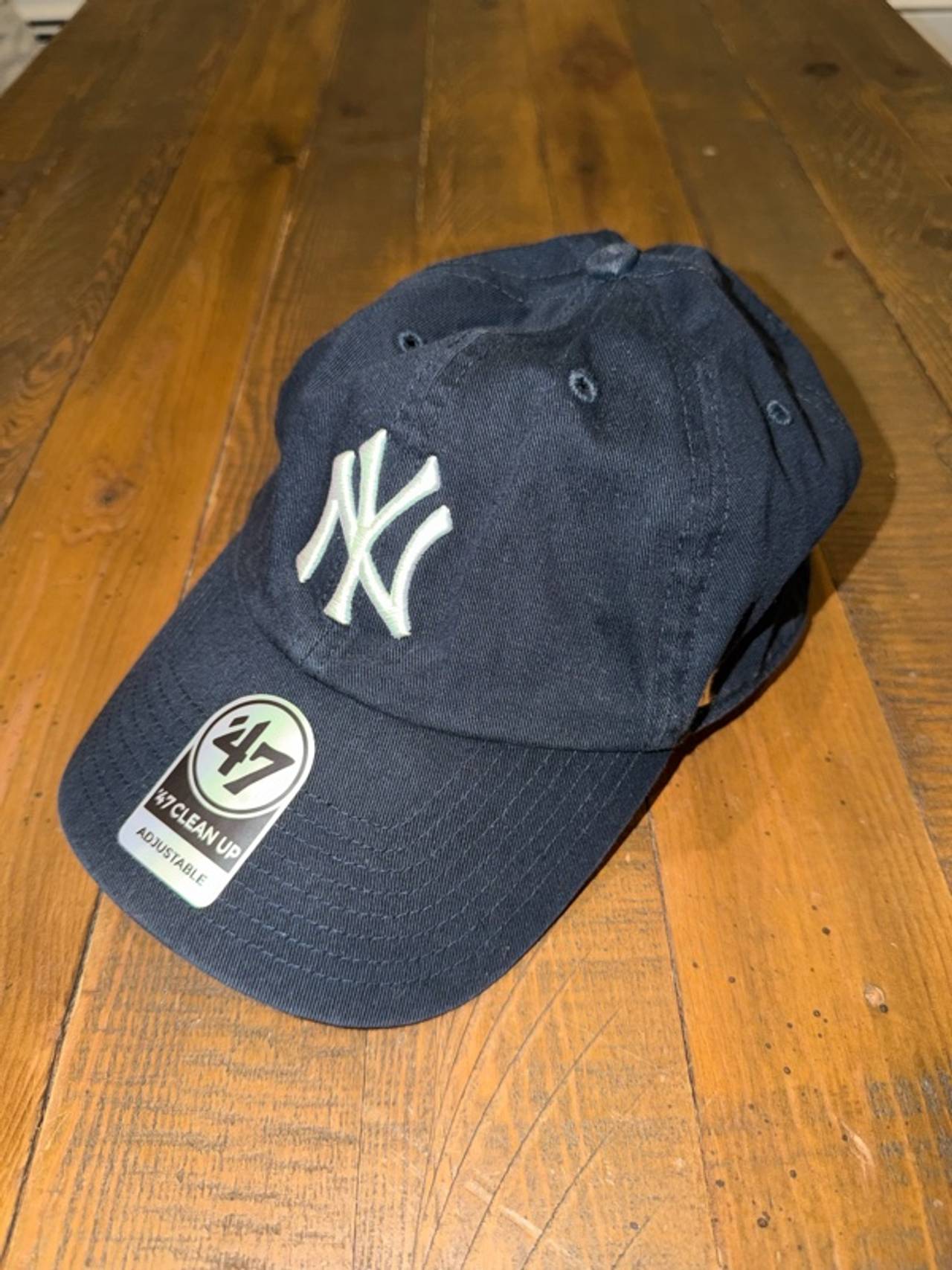 47 Brand New York Yankees Clean Up Navy Baseball Cap Hat One Size Adjustable 