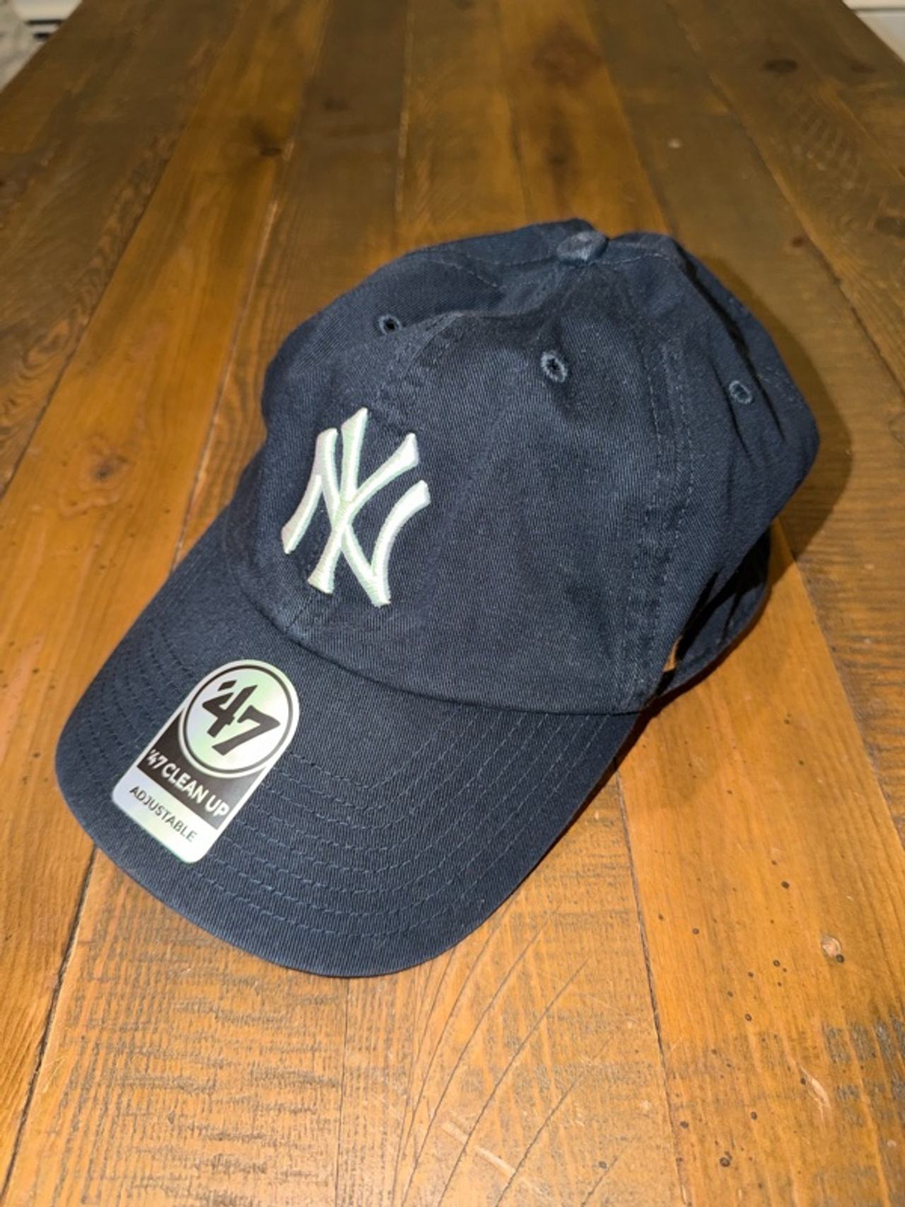 47 Brand New York Yankees Clean Up Navy Baseball Cap Hat One Size Adjustable