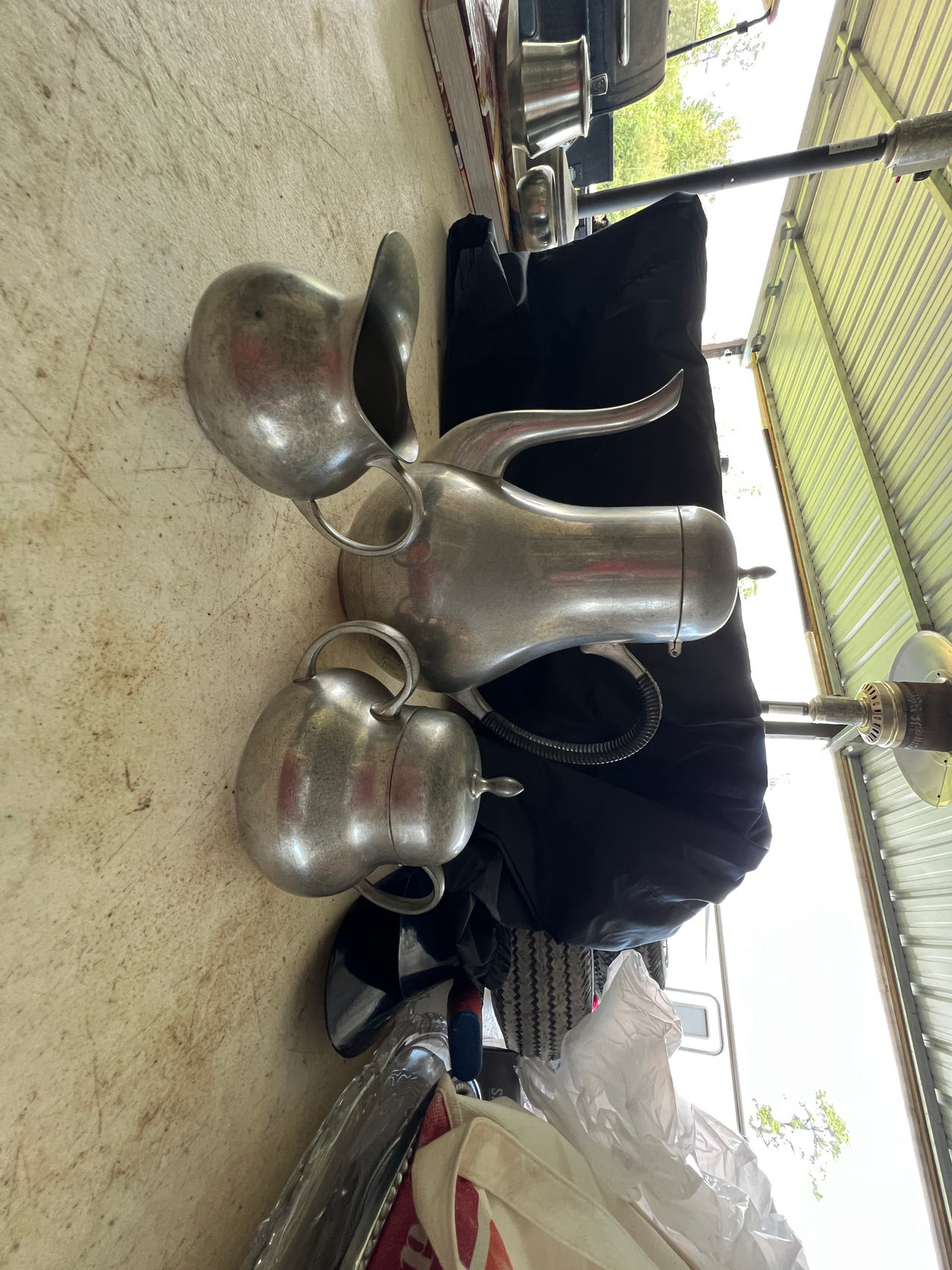 C K Tiel Holland Real Pewter Coffee/Tea Set