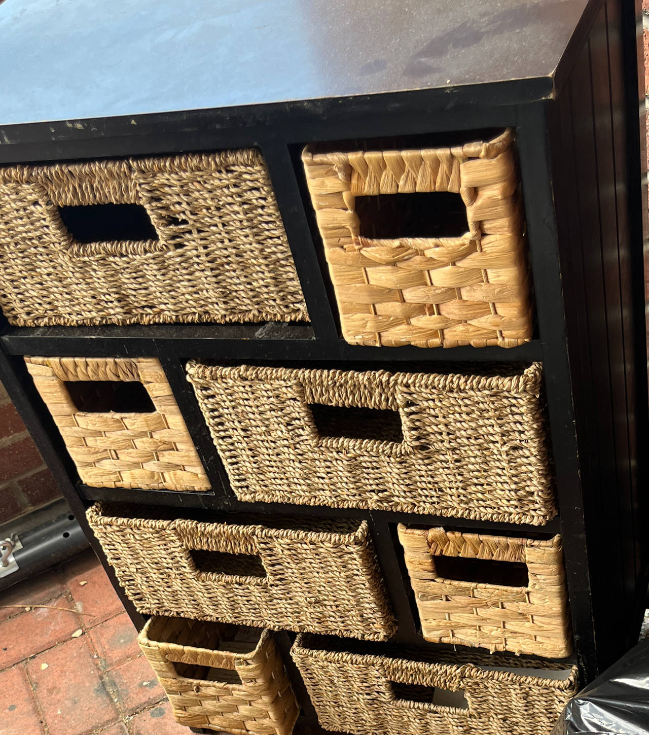 8-Basket Storage Chest Cabinet