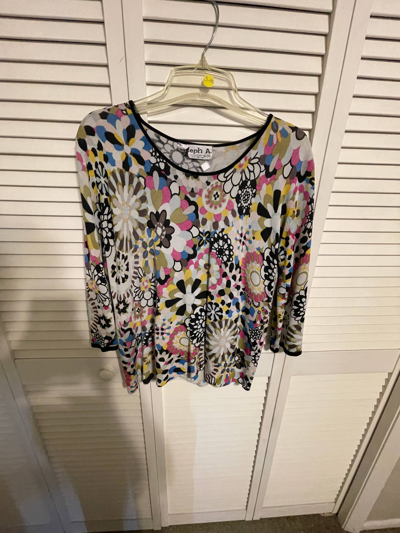 Joseph A. Floral Print Top