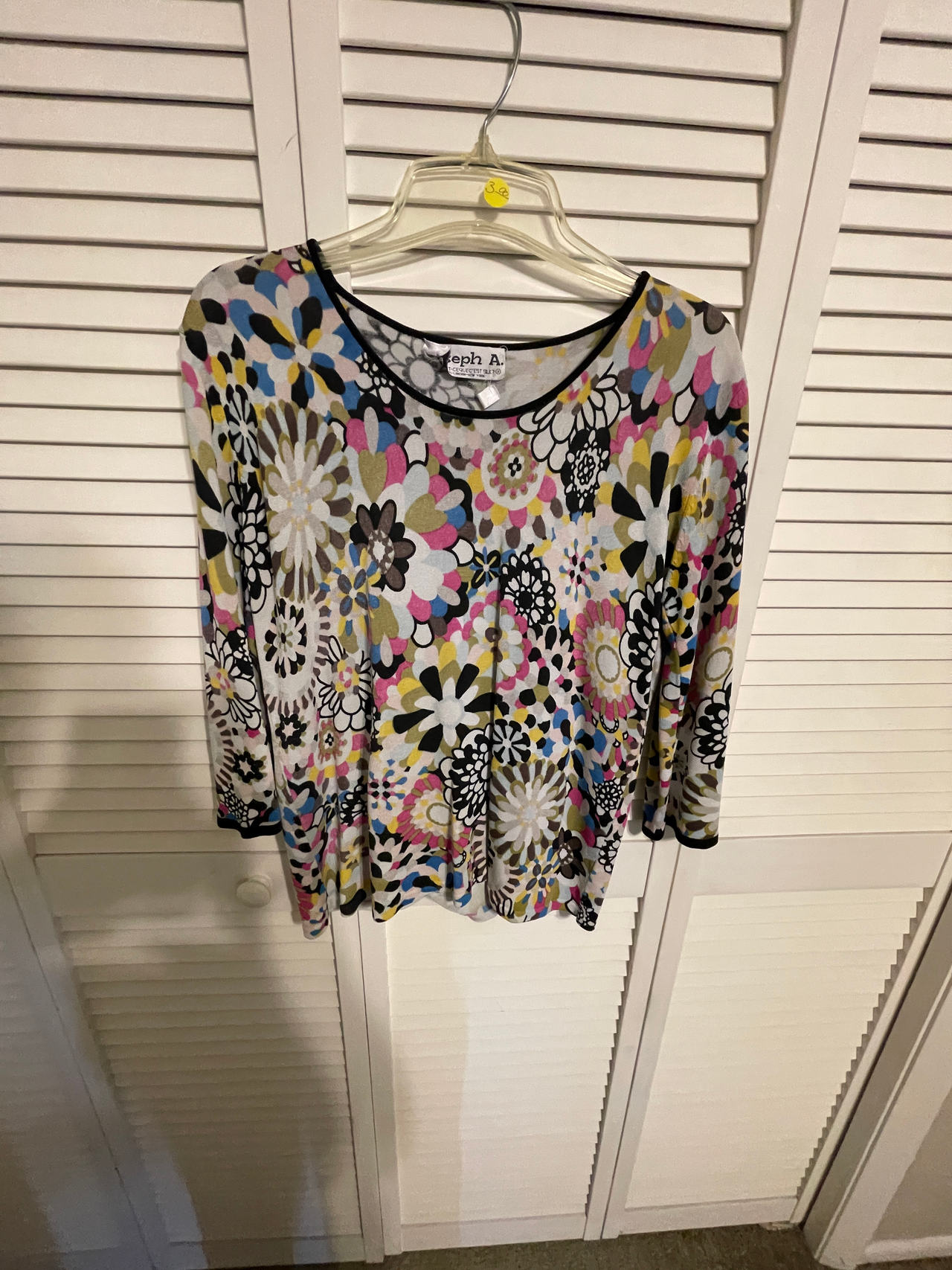 Joseph A. Floral Print Top