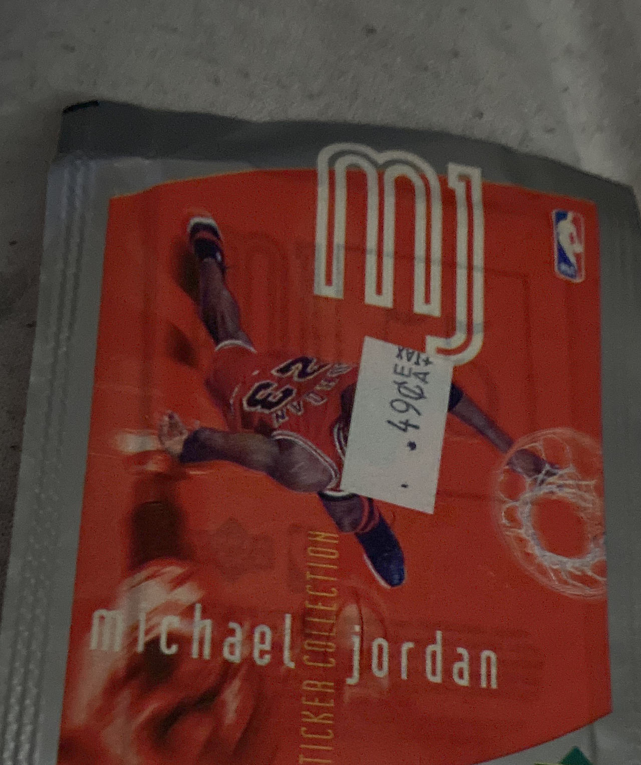 1996 Upper Deck Michael Jordan Sticker Collection Pack