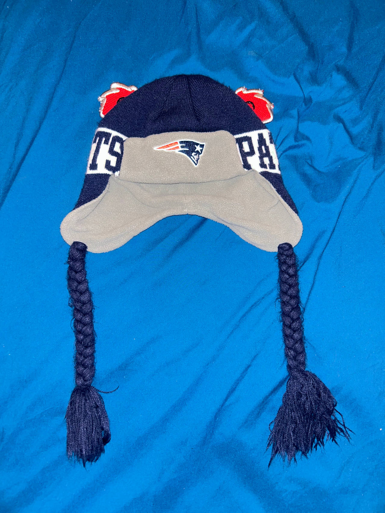New England Patriots Winter Trapper Hat