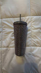 Dark Purple Studded Tumbler - Image 1