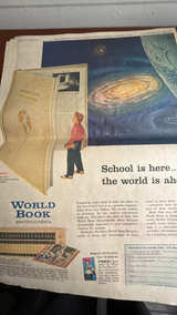 rare newspaper Popular the Christian Science Boston Saturday October 1958 - Image 5