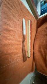 Sheffield England Stainless Bread Knife with Ceramic Handle - Image 1