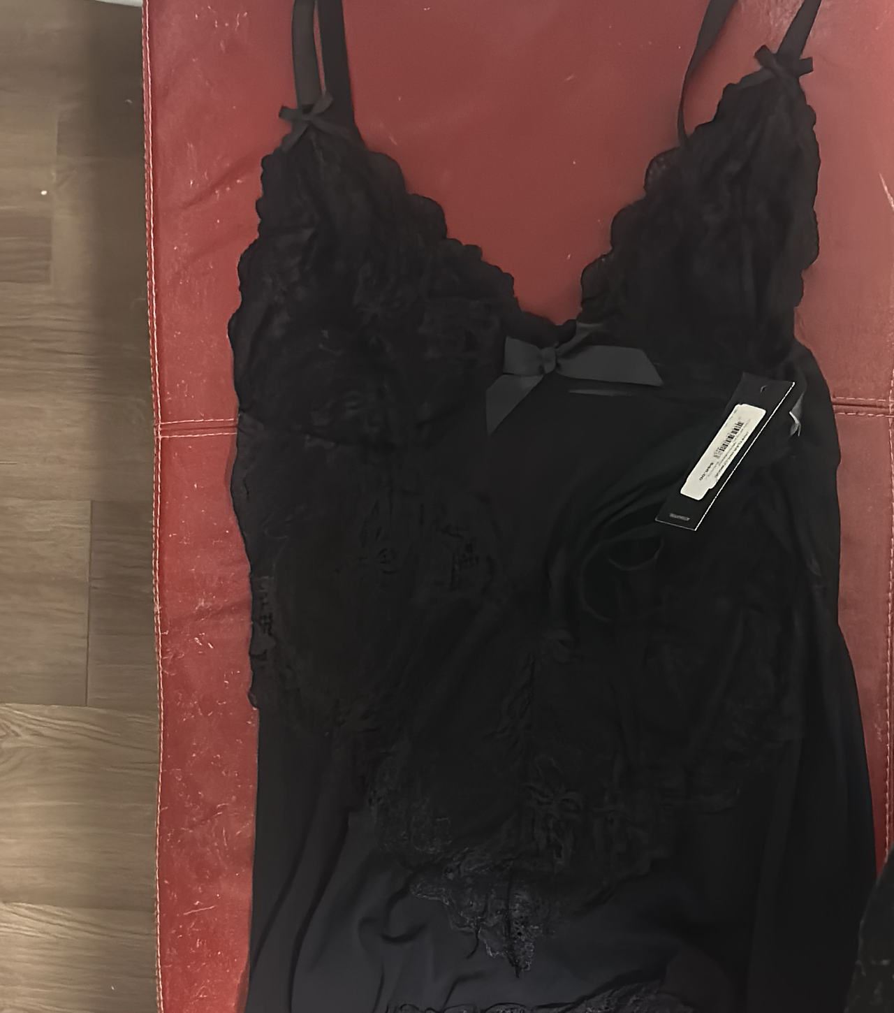 Victoria's Secret Black Lace Babydoll Lingerie